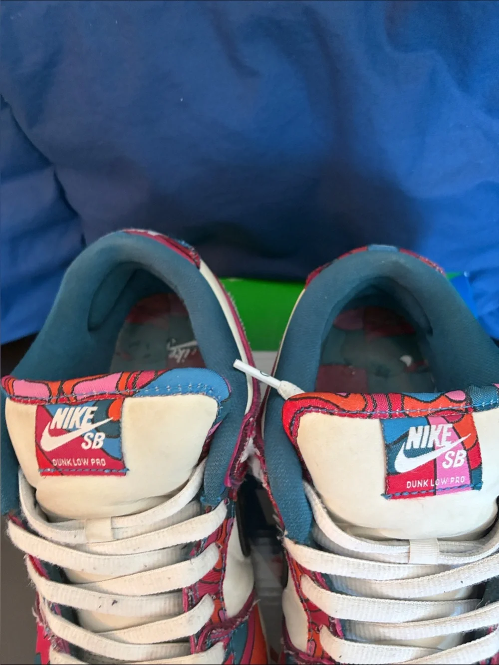 SB Dunk Low Parra Size 10